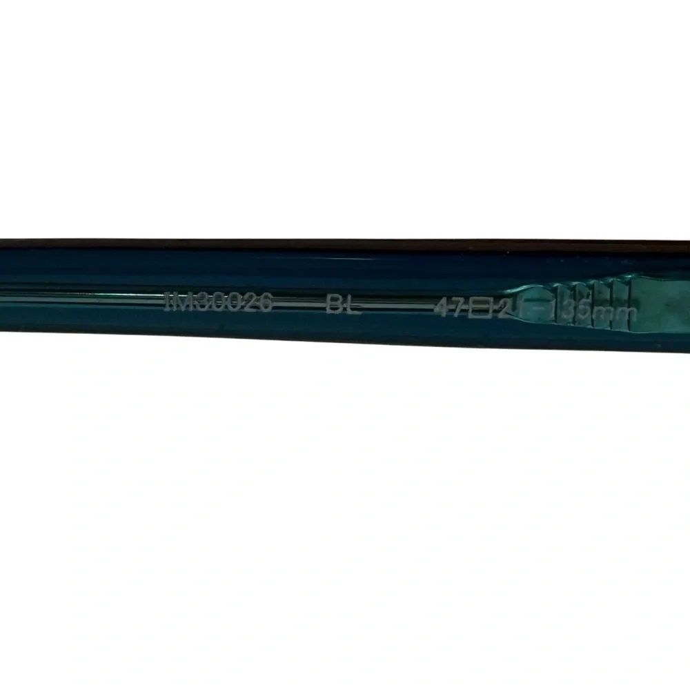 Isaac Mizrahi New York IM 30026 BL 47 21 145 oval glasses frames